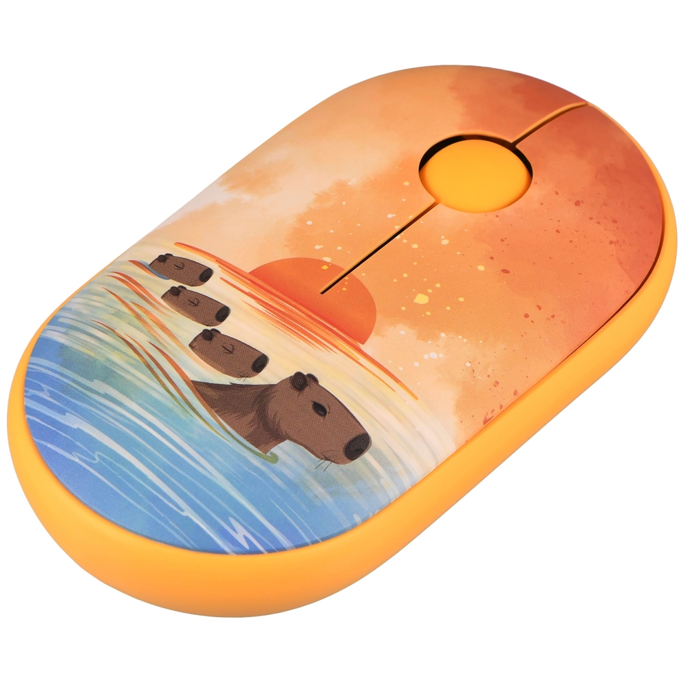 2E 2E-MF300WCAPIBARAYW SUNSET, Wireless, Bluetooth, USB, Mouse, Yellow