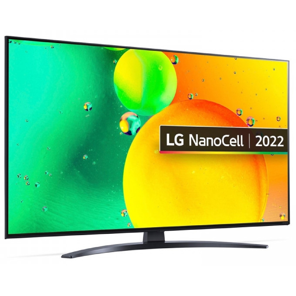 LG 50NANO766QA.AMCE NanoCell, 50", 4K UHD, USB, HDMI, BT, WIFI, Black