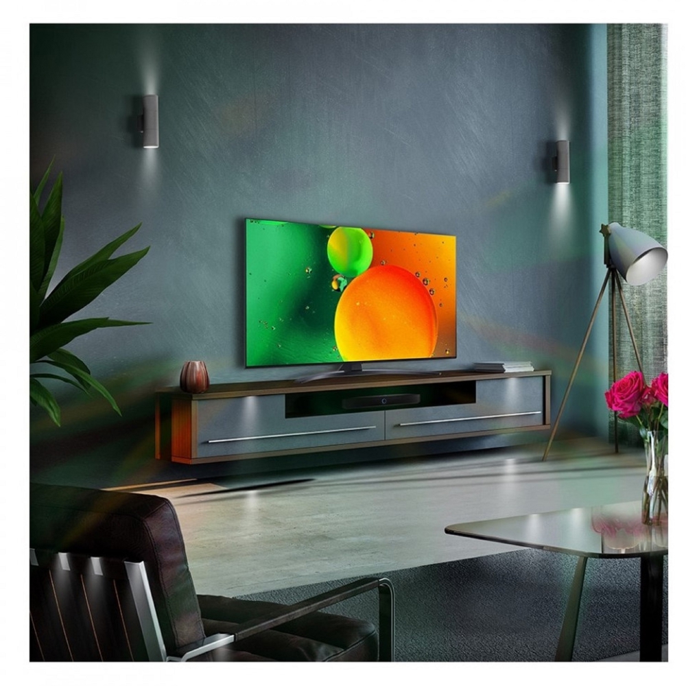 ტელევიზორი LG 50NANO766QA.AMCE NanoCell, 50", 4K UHD, USB, HDMI, BT, WIFI, Black