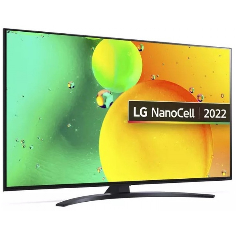 LG 55NANO766QA.AMCE NanoCell, 55", 4K UHD, USB, HDMI, BT, Black