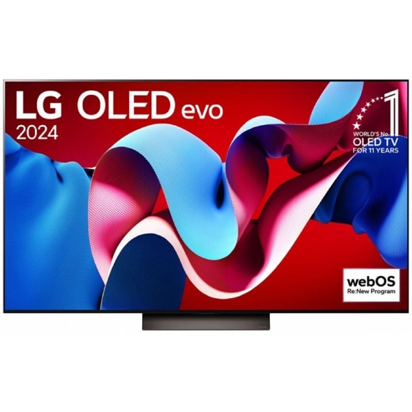 ტელევიზორი LG OLED65C4RLA.AMCN 4K OLED, 65", 4K UHD, USB, HDMI, BT, WIFI, Black