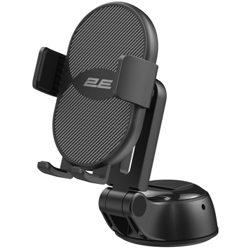 მობილურის დამჭერი 2E 2E-WCQ01-14, Phone Holder, Black