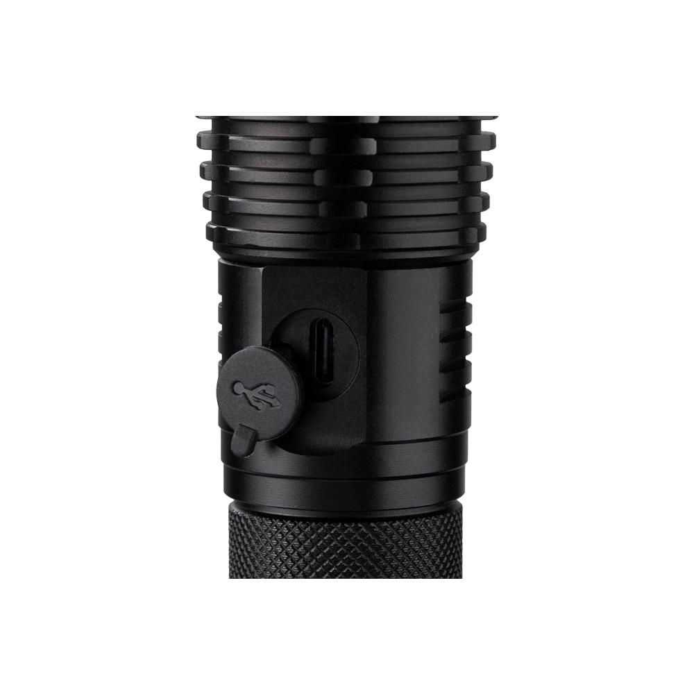 ფარანი 2E 2E-FLBL1822P50, 10W, Hand Rechargeable Flashlight, Black