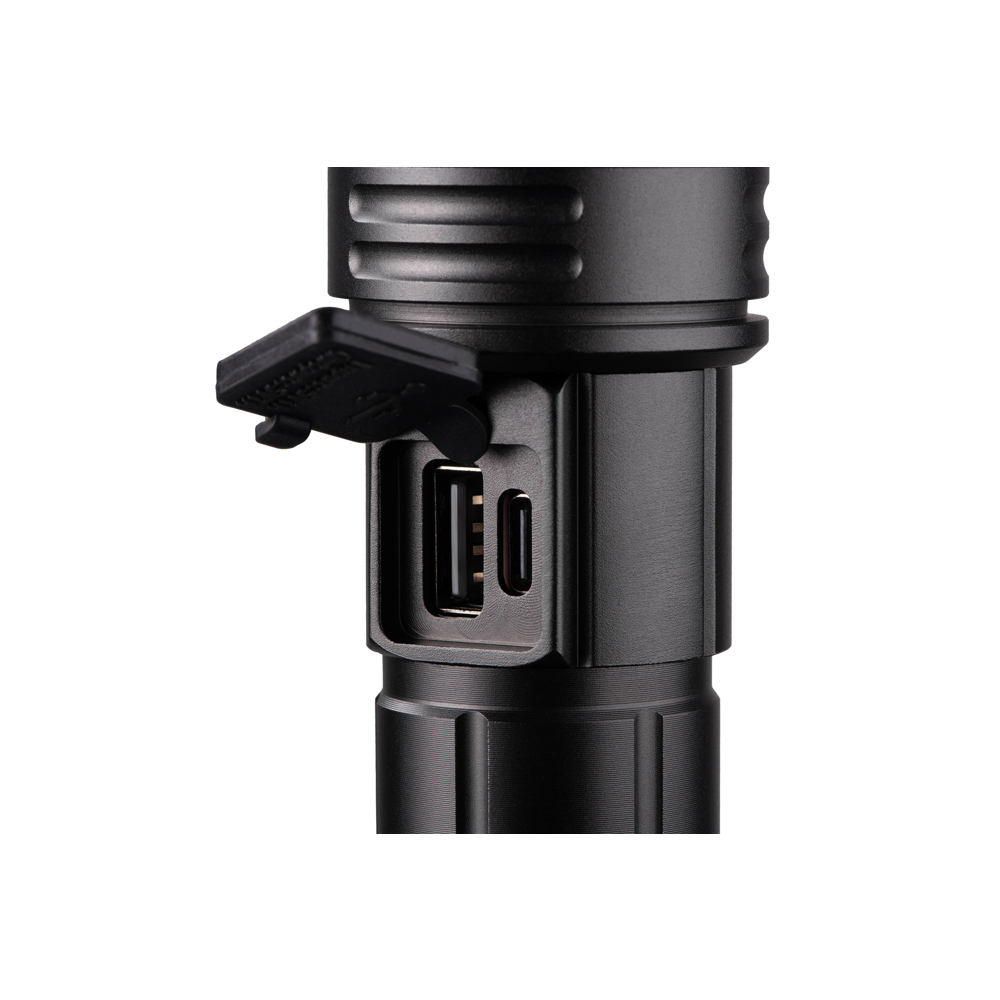 ფარანი 2E 2E-FLBL1822P70, 20W, Hand Rechargeable Flashlight, Black