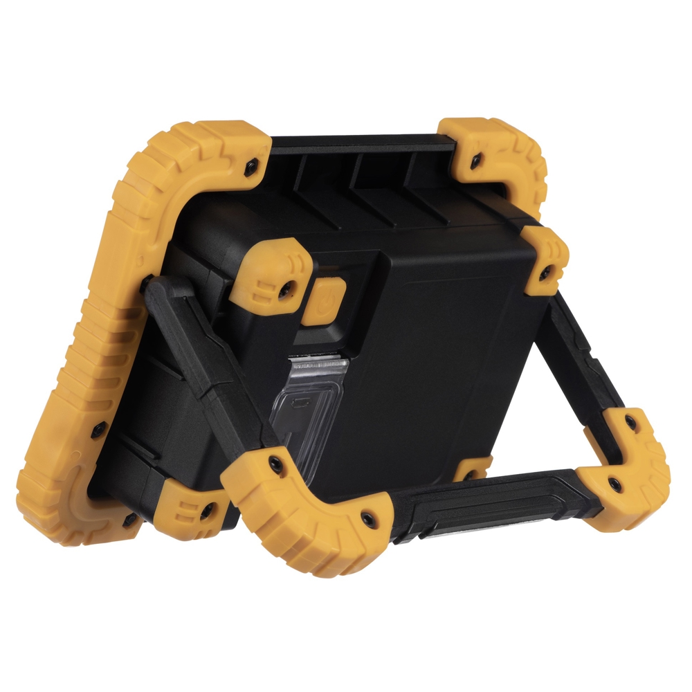 სამუშაო ფარანი 2E 2E-WLBL1844, 10W, Rechargeable Projector, Black/Orange