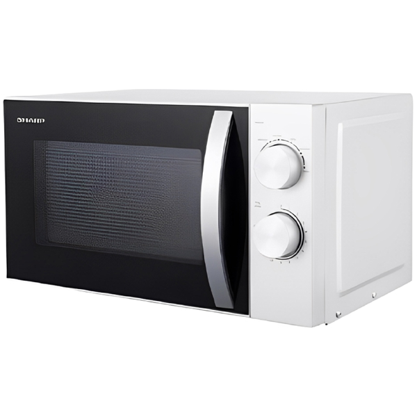 მიკროტალღური ღუმელი Sharp R-20GH-WH2, 700W, 20L, Microwave Oven, White