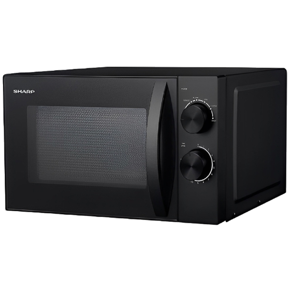 მიკროტალღური ღუმელი Sharp R-20GH-BK2, 700W, 20L, Microwave Oven, Black