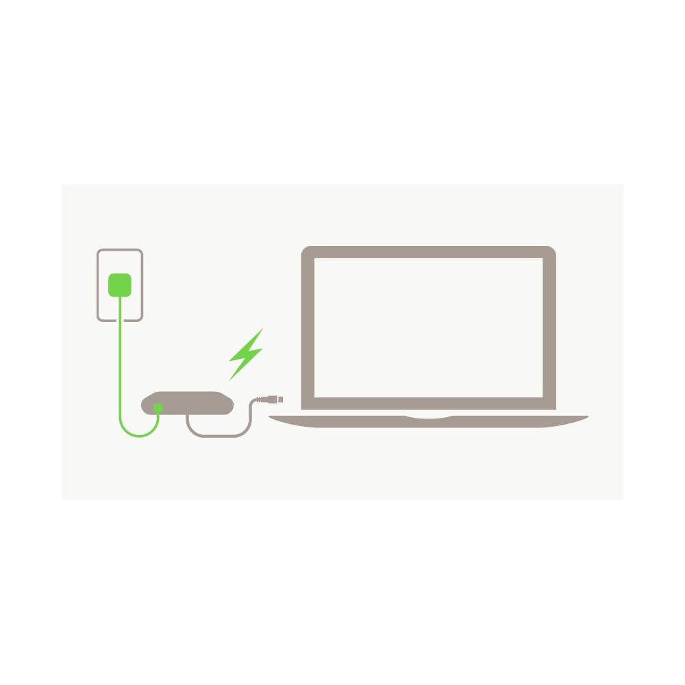 Belkin INC001BTBK, USB-C To Ethernet + Charge Adapter, Black