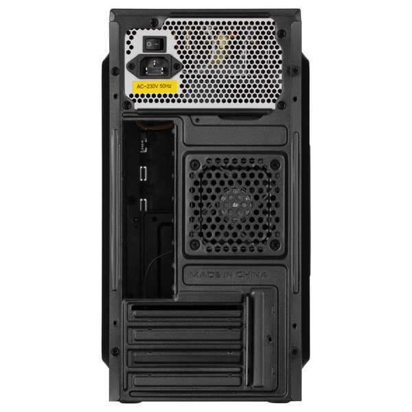 ქეისი 2E 2E-TMX03 TeamX, Computer Case, MiniT, Micro ATX, Mini ITX, 2xUSB 2.0, Black