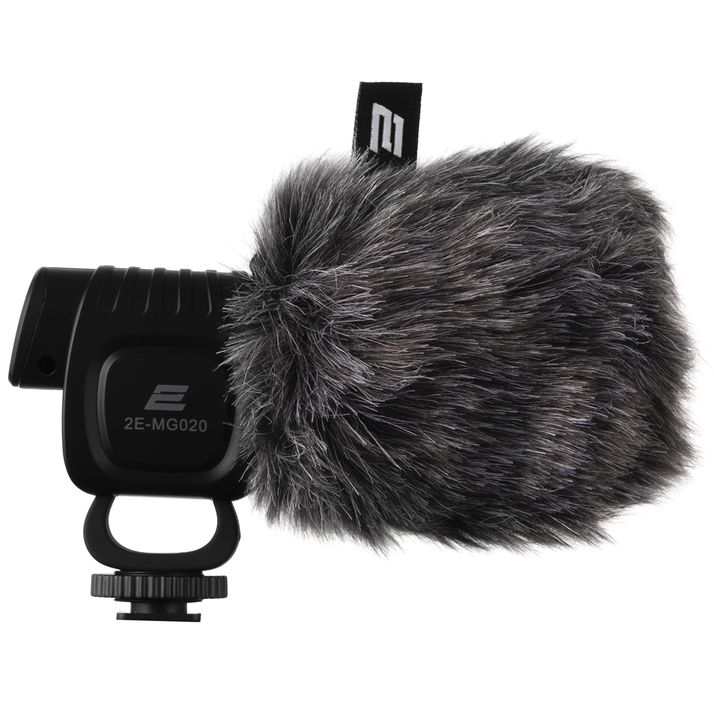 2E 2E-MG020 Shoutgun Pro, 3.5mm jack, Microphone, Black
