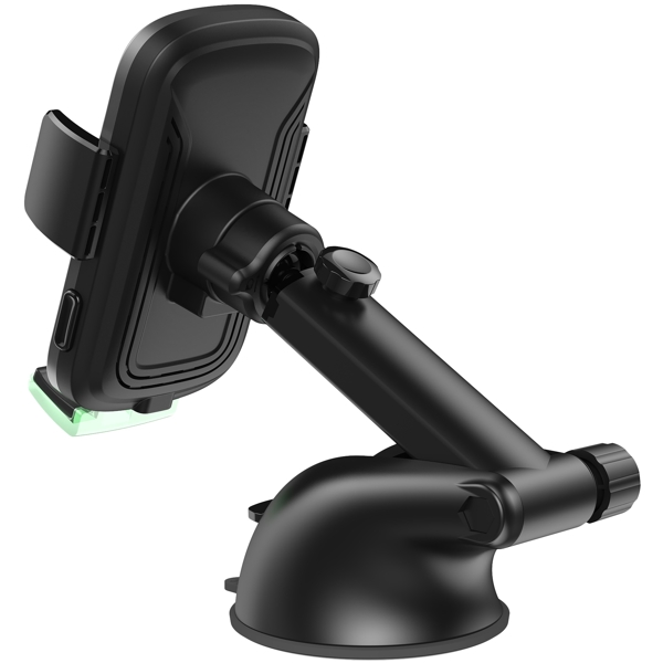 მობილურის დამჭერი 2E 2E-WCQ01-10, Wireless Charger Phone Holder, Black