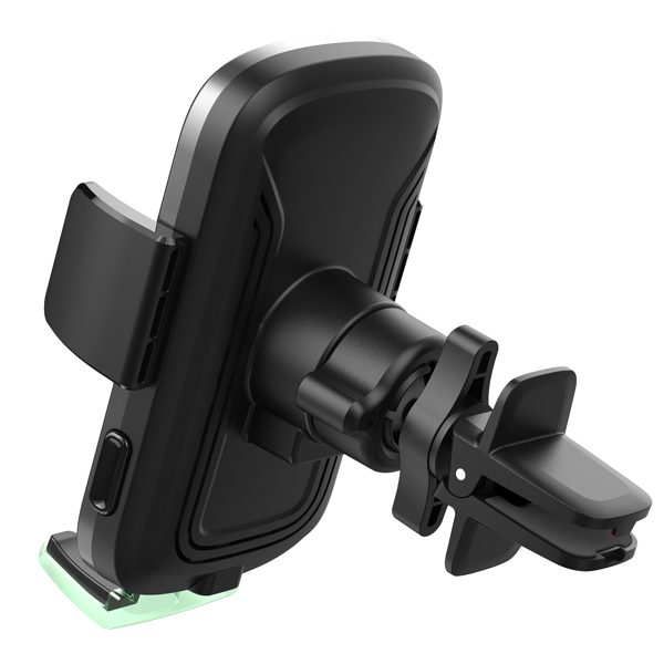 მობილურის დამჭერი 2E 2E-WCQ01-10, Wireless Charger Phone Holder, Black