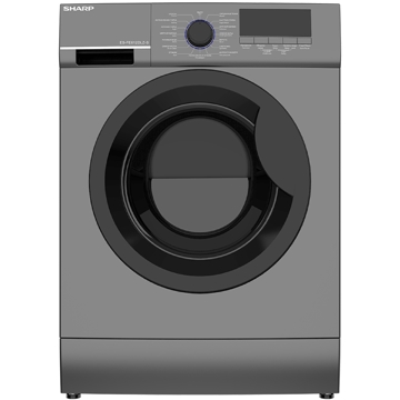 სარეცხი მანქანა Sharp ES-FE612DLZ-S, 6Kg, 1200Rpm, Washing Machine, Grey