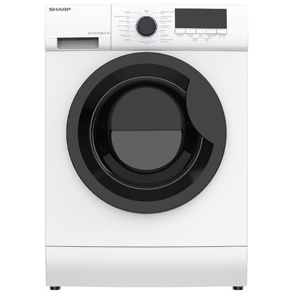 Sharp ES-FS812DLZ-W, 8Kg, 1200Rpm, Washing Machine, White