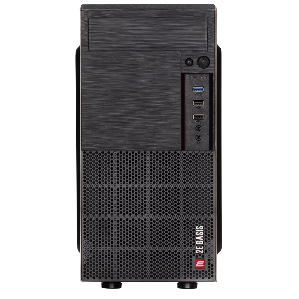 2E 2E-RD8603U-400 Basis, Computer Case, MiniT, Micro ATX, Mini ITX, 1xUSB 3.0, 2xUSB 2.0, Black