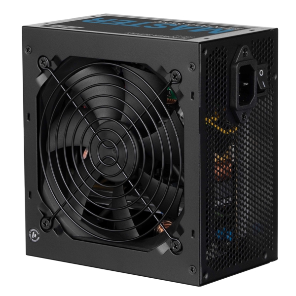 კვების ბლოკი 2E 2E-MP550-120APFC MASTER, 550W, 80 Plus, Power Supply, Black