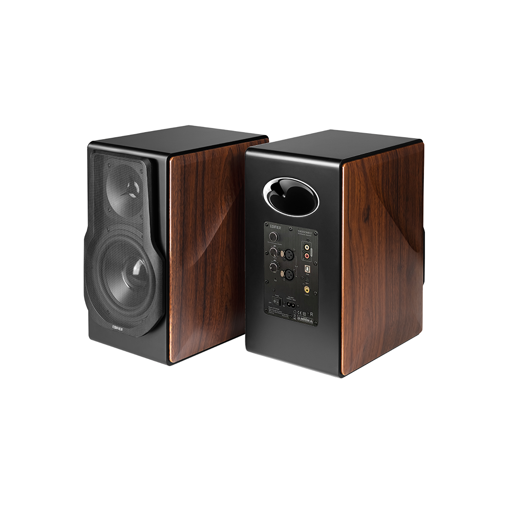 დინამიკი Edifier S3000MK Ⅱ, 256W, Bluetooth, XLR, Optical, RCA, Coaxial, USB, Bookshelf Speaker, Brown