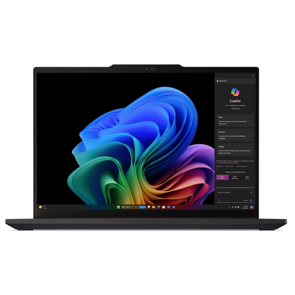 ნოუთბუქი Lenovo 21N1000ART ThinkPad T14s, 14", Snapdragon X Elite X1E-78-100, 32GB, 1TB SSD, Integrated, W11P, Black