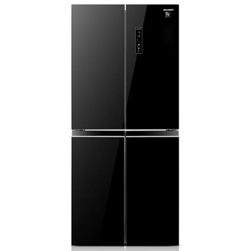 მაცივარი Sharp SJ-FH560-BK3, 401L, A+, No Frost, Refrigerator, Black