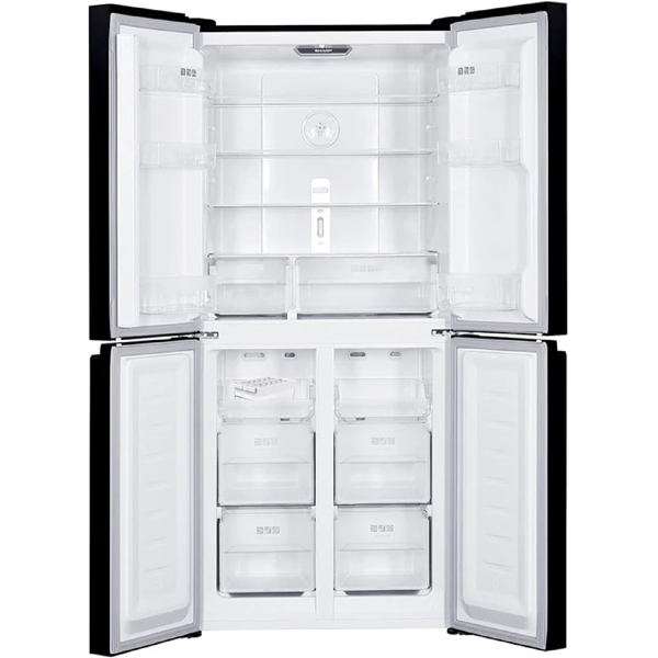 მაცივარი Sharp SJ-FH560-BK3, 401L, A+, No Frost, Refrigerator, Black