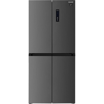 მაცივარი Sharp SJ-FH560-DS3, 401L, A+, No Frost, Refrigerator, Dark Inox