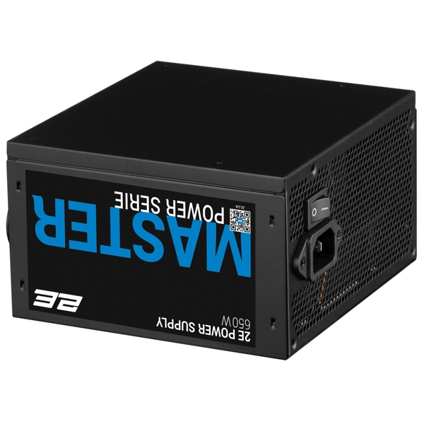 2E 2E-MP650-120APFC MASTER, 650W, 80 Plus, Power Supply, Black