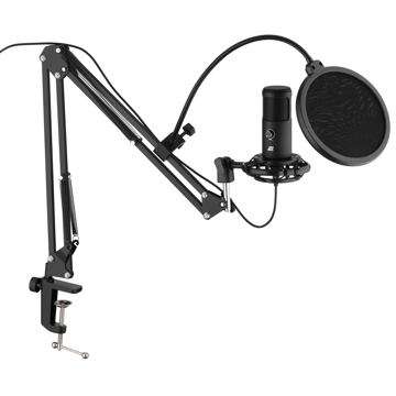 მიკროფონი 2E 2E-MPC021, USB, Microphone, Black