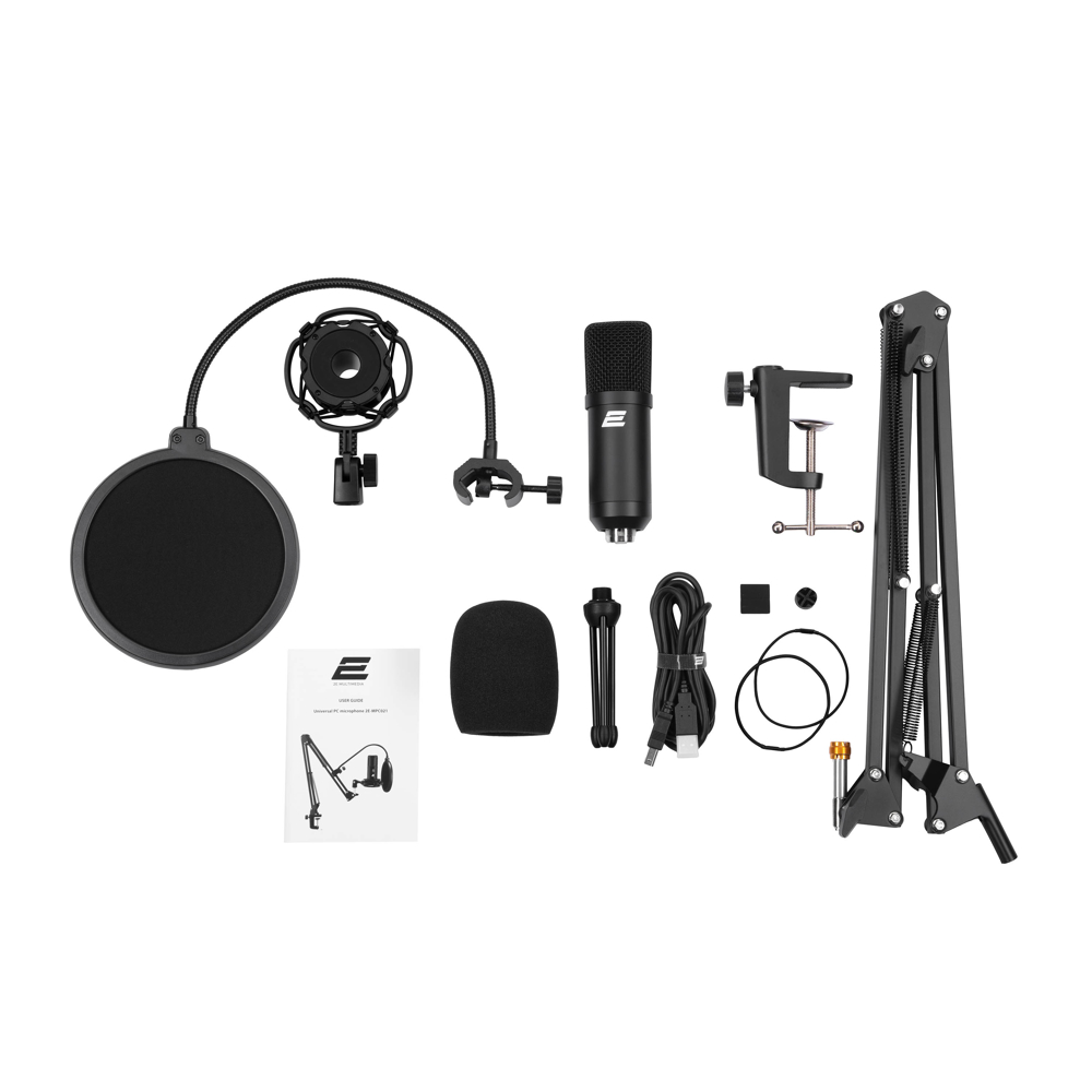 2E 2E-MPC021, USB, Microphone, Black