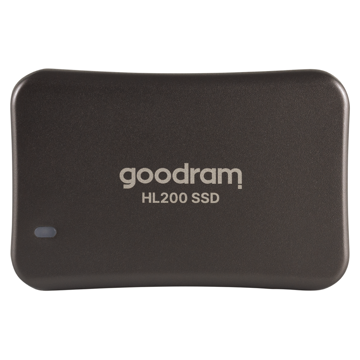 გარე მყარი დისკი Goodram SSDPR-HL200-01T HL200, 1TB, External SSD, USB-C, Black