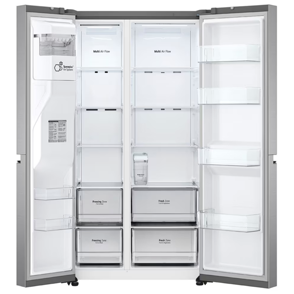 LG GR-L267SLRL.APZRALY, 617L, No Frost, Refrigerator, Silver