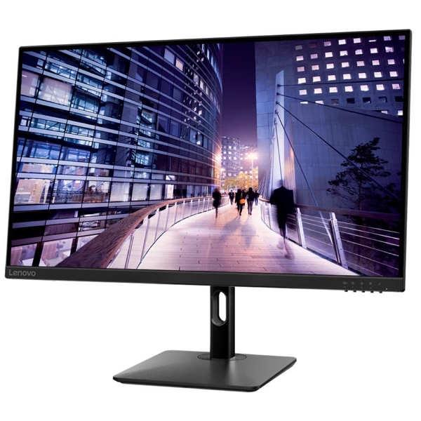 Monitor Lenovo 67C3GAC4EU, 27", UHD, IPS, USB-C, USB-A, HDMI, DP, Raven Black