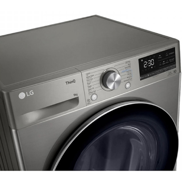 Washing Dryer LG RH90V5PVTN.BPTPMEA, 9Kg, Grey