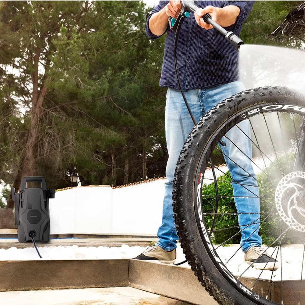 Pressure Washer Cecotec 8135 HydroBoost 1400 Essential, 1400W, 105Bar, Black