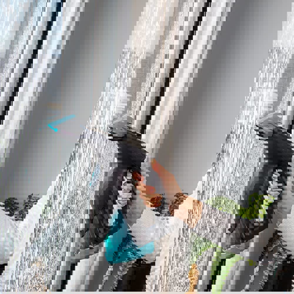 მინის საწმენდი აპარატი Cecotec 05722 Conga Popstar Glass Titanium, 18W, Window Cleaner, Black