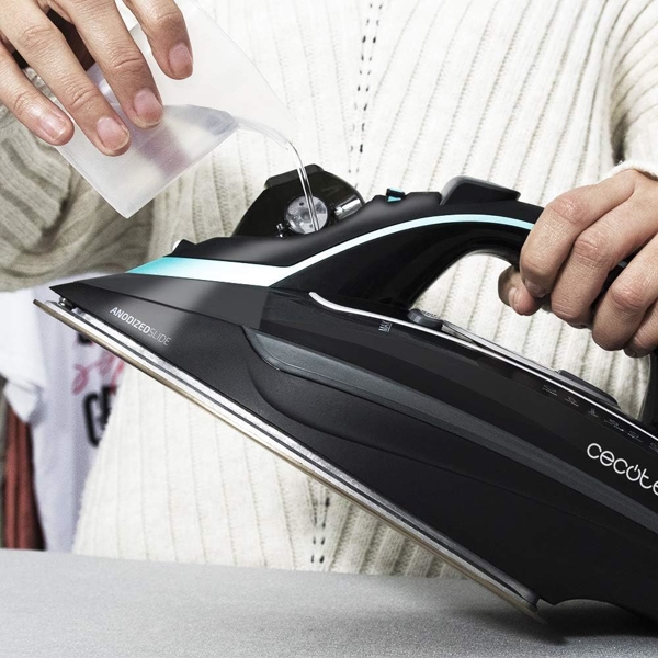 ორთქლის უთო Cecotec 05103 3D ForceAnodized 750 Smart, 3100W, 400Ml, Steam Iron, Black