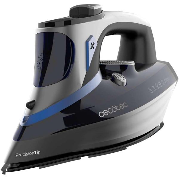 Steam Iron Cecotec 01873 IronHero 3200 Smart Absolute, 3200W, Blue/Gray