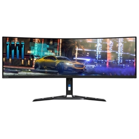 Lenovo 67B1GAC3EU Legion R45w-30, 44.5", Curved Monitor, QHD, VA, USB, USB-C, HDMI, DP, LAN, Black