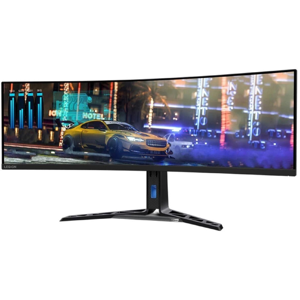 მონიტორი Lenovo 67B1GAC3EU Legion R45w-30, 44.5", Curved Monitor, DQHD, VA, USB, USB-C, HDMI, DP, LAN, Black