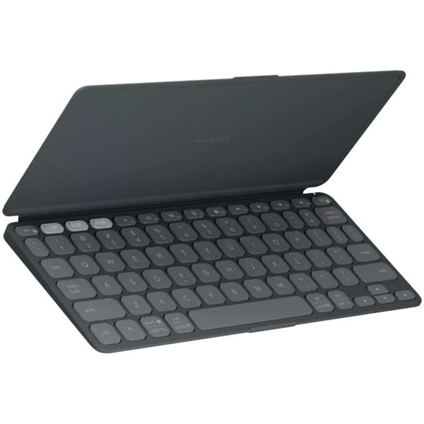 Keyboard Logitech L920-012984 Go2, Wireless, Bluetooth, Graphite