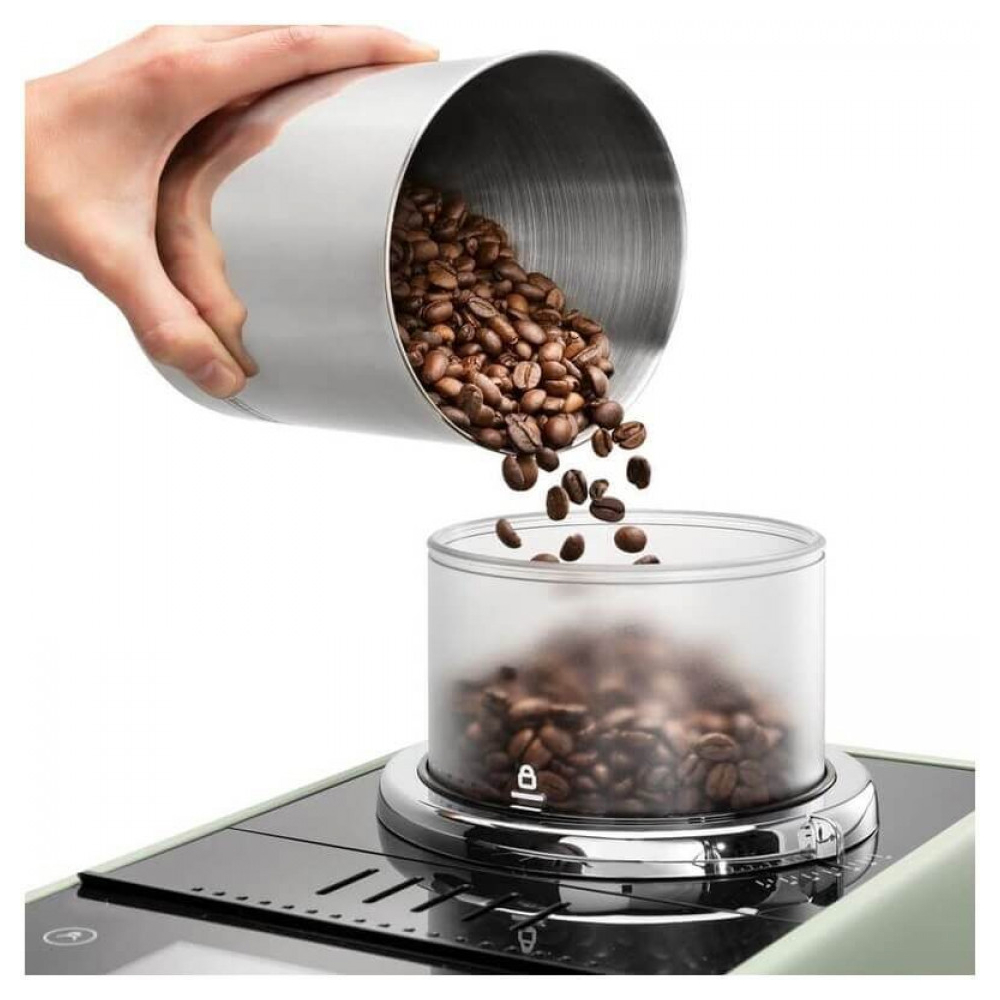 ყავის აპარატი DeLonghi EXAM441.55.GR Rivelia, 1450W, 1.4L, Coffee Machine, Jade Green