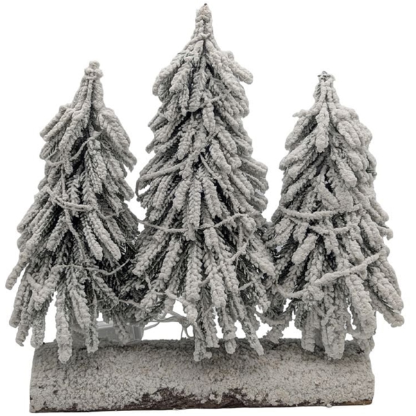 დეკორატიული ნაძვის ხე Domino H2019TL-S4, 35Cm, Decorative Christmas Tree, Green/White