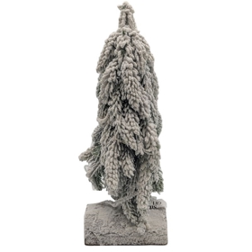 დეკორატიული ნაძვის ხე Domino H2102TL-S1, 30Cm, Decorative Christmas Tree, Green/White