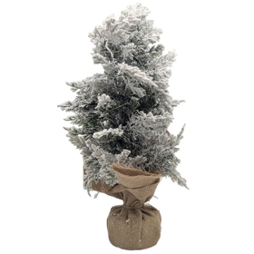 დეკორატიული ნაძვის ხე Domino H2309S2, 46Cm, Decorative Christmas Tree, Green/White