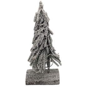 დეკორატიული ნაძვის ხე Domino H2019TL-S1, 30Cm, Decorative Christmas Tree, Green/White