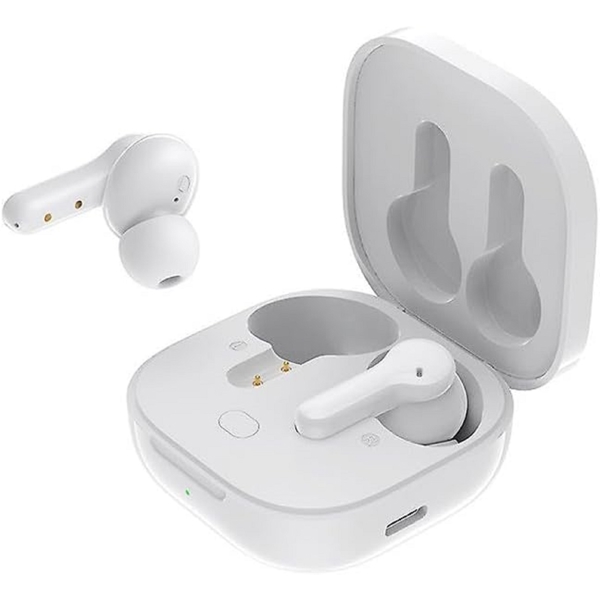 ყურსასმენი QCY 6957141408506 T13X, Earbuds, Wireless, Bluetooth, IPX5, White