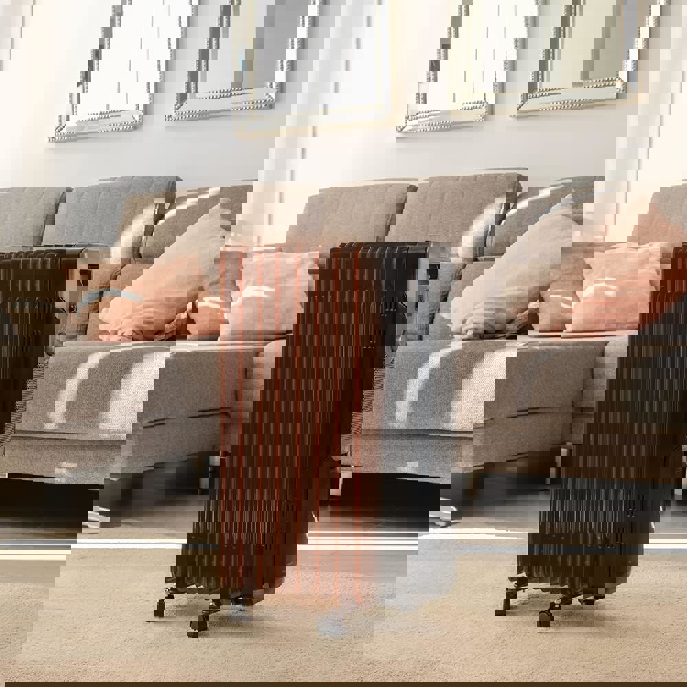 ზეთის რადიატორი CeCotec 05889 ReadyWarm 9000 Space 360, 2000W, 22m², Oil Radiator, Black