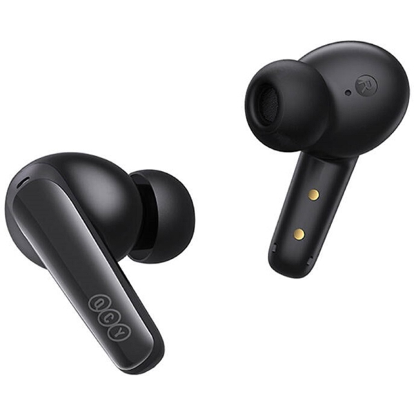 ყურსასმენი QCY 6957141408483 T13X, Earbuds, Wireless, Bluetooth, IPX5, Black