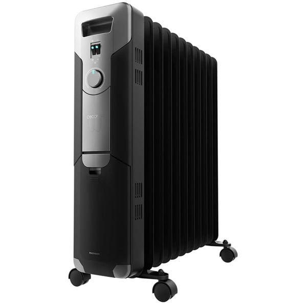 ზეთის რადიატორი CeCotec 05885 ReadyWarm 11000 Space, 2500W, 25m², Oil Radiator, Black