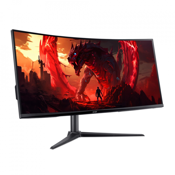 Curved Monitor Acer UM.CX2EE.305 Nitro XZ342CU V3, 34", UWQHD, VA, HDMI, DP, Black