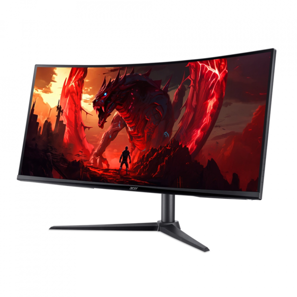 Curved Monitor Acer UM.CX2EE.305 Nitro XZ342CU V3, 34", UWQHD, VA, HDMI, DP, Black